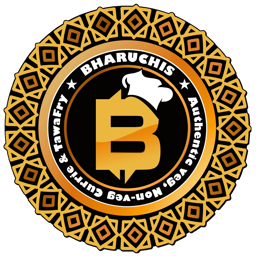 BHARUCHIS Authentic Indian Desi Cuisine logo.